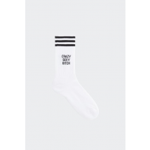 Mother Socker - Chaussettes - Crazy Sexy Bitch pour Homme - Blanc - Taille Unique