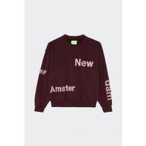 New Amsterdam Surf Association - Sweatshirt - Name Crew pour Homme - Rouge - Taille M
