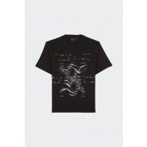 Daily Paper - Tee-Shirt manches courtes - T-shirt - Rewind pour Homme - Noir - Taille S