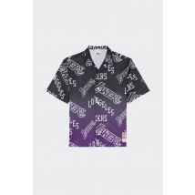Mitchell & Ness - Chemise - Destination Le pour Homme - Violet - Taille XS