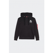 Alpha Industries - Sweat - Hoodie - Heritage Dragon pour Homme - Noir - Taille M