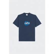 Arte Antwerp - Tee-Shirt manches courtes - T-shirt - Teo Arte Front pour Homme - Bleu - Taille XL