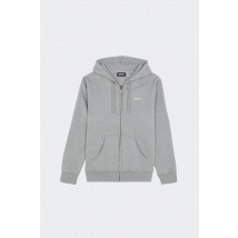 Schott - Sweat - Hoodie Zippé - Swcasual3 pour Homme - Gris - Taille XXL