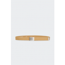 Carhartt Wip - Ceinture - Clip Belt Chrome pour Homme - Beige - Taille Unique
