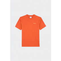 Parlez - Tee-Shirt manches courtes - T-shirt - Reefer Tee Burnt Ochre pour Homme - Orange - Taille XL