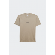 C.p. Company - T-shirt Manches Courtes - 30/1 Jersey Central Logo T-shirt pour Homme - Vert - Taille S