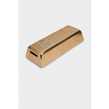 Kikkerland - Divers accessoires - Tirelire - Ceramic Gold Bar Coin Bank - Multicolore - Taille Unique