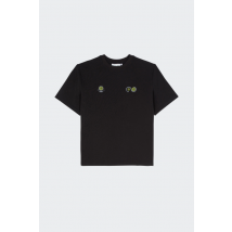 Purple Mountain Observatory - Tee-Shirt manches courtes - T-shirt - Globe Ss pour Homme - Noir - Taille L
