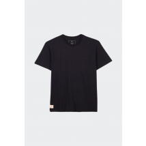 Globe - Tee-Shirt manches courtes - T-shirt En Coton Biologique - Stacks On pour Homme - Noir - Taille M