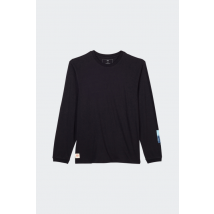 Globe - Tee-Shirt manches longues - T-shirt En Coton Biologique - Elements pour Homme - Noir - Taille L