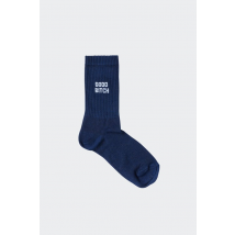 Félicie Aussi - Chaussettes - Good Bitch pour Femme - Bleu - Taille Unique