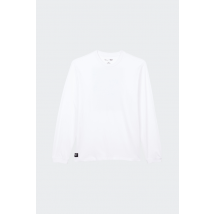 Globe - Tee-Shirt manches longues - T-shirt En Coton Biologique - Porto pour Homme - Blanc - Taille L