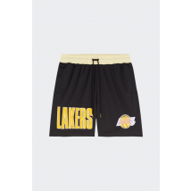 Mitchell & Ness - Short - Team Og 2.0 Fashion Shorts 7in Vintage Logo Lakers pour Homme - Noir - Taille L