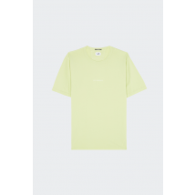 C.p. Company - Tee-Shirt manches courtes - T-shirt - 24/1 Jersey Resist Dyed Logo pour Homme - Vert - Taille XL