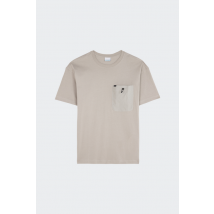 Columbia - Tee-Shirt manches courtes - T-shirt - Landroamer Pocket pour Homme - Beige - Taille M