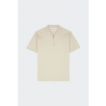 Obey - Polo - Escape Zip Polo Ss pour Homme - Beige - Taille XL