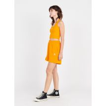 Adidas - Short van katoenjersey - 36 Maat - Oranje
