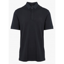 Armani Exchange - Regular-fit polo van piquékatoen met zeefdruk - L Maat - Blauw