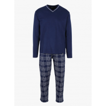 Arthur - Pyjama imprimé en coton mélangé - Taille S - Bleu