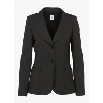 Attic And Barn - Jasje met reverskraag en dubbele knoopsluiting - 44 Maat - Zwart