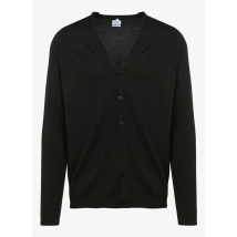 Place des Tendances - Gilet Col V en laine - Taille M - Noir