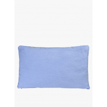 Au Printemps Paris Maison - Coussin en lin lavé - Taille Unique - Bleu