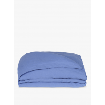 Au Printemps Paris Maison - Bettbezug aus gewaschenem leinen - Größe 140x200 cm - Blau