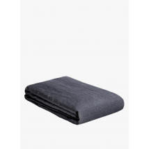 Au Printemps Paris Maison - Bettbezug aus gewaschenem leinen - Größe 260x240 cm - Grau
