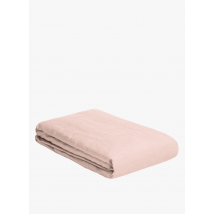 Au Printemps Paris Maison - Funda nórdica de lino lavado - Talla 260x240 cm - Rosa
