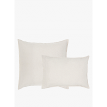 Au Printemps Paris Maison - Taie d'oreiller en lin lavé - Taille 50x70 cm - Beige