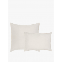 Place des Tendances Maison - Taie d'oreiller en lin lavé - Taille 65x65 cm - Beige
