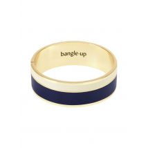 Bangle Up - Bracelet bicolore en métal trempé - Taille 2 - Bleu
