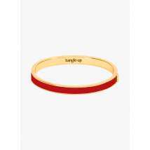Bangle Up - Bracelet fin en métal doré - Taille Unique - Rouge