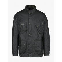 Barbour - Blouson aus gewachster baumwolle mit stehkragen - Größe S - Schwarz