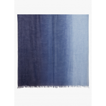 Bed And Philosophy - Batik-tuch aus wolle und kaschmir - Einheitsgröße - Blau