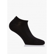 Bleuforet - 2 paar enkelsokken van katoenmix - 39/42 Maat - Zwart