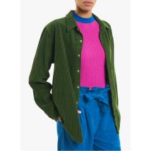 Bobo Choses - Chemise col classique en velours côtelé et coton - Taille S - Vert