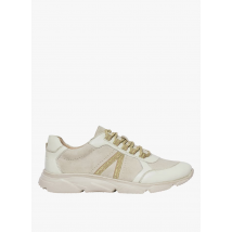 Bocage - Zapatillas bajas de mezcla de piel - Talla 41 - Beige