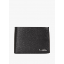 Calvin Klein - Portefeuilles en cuir gaufré - Taille Unique - Noir