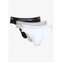 Calvin Klein Underwear - 3er-pack slips aus baumwoll-mix - Größe XS - Schwarz