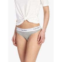 Calvin Klein Underwear - String en coton - Taille L - Gris