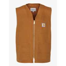 Carhartt Wip - Ärmelloser baumwoll-blouson - Größe XS - Braun