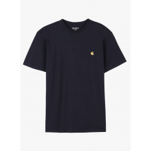 Carhartt Wip - Regular-fit - katoenen t-shirt met ronde hals - XL Maat - Blauw