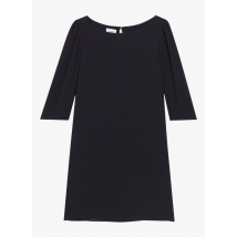 Claudie Pierlot - Korte jurk met ronde hals - 40 Maat - Blauw