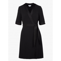 Claudie Pierlot - Korte wikkeljurk - 42 Maat - Zwart