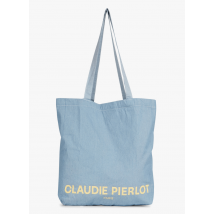 Claudie Pierlot - Shopper van gerecycled katoen - Een Maat - Blauw