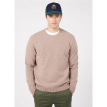 Colorful Standard - Pull col rond en laine mérinos - Taille M - Beige