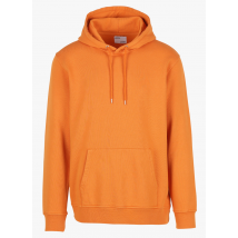 Colorful Standard - Regular-fit - katoenen sweater met capuchon - XL Maat - Oranje