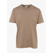 Colorful Standard - T-shirt van biokatoen met ronde hals - S Maat - Beige