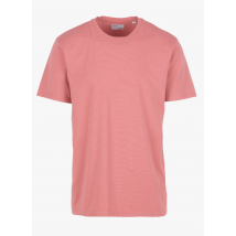 Colorful Standard - Camiseta de algodón orgánico con cuello redondo - Talla XL - Rosa
